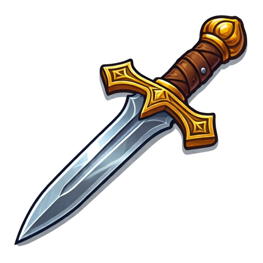 Generated fantasy sword